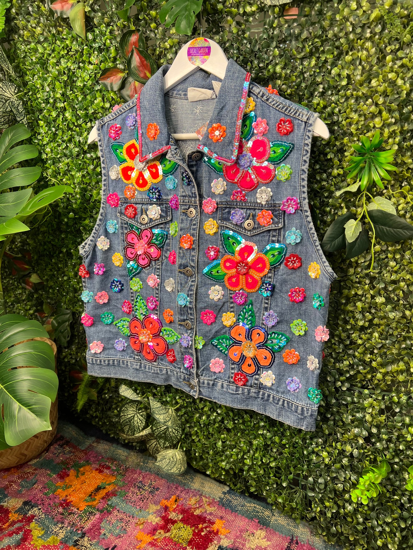Gypsy Soul Denim Gilet - 1