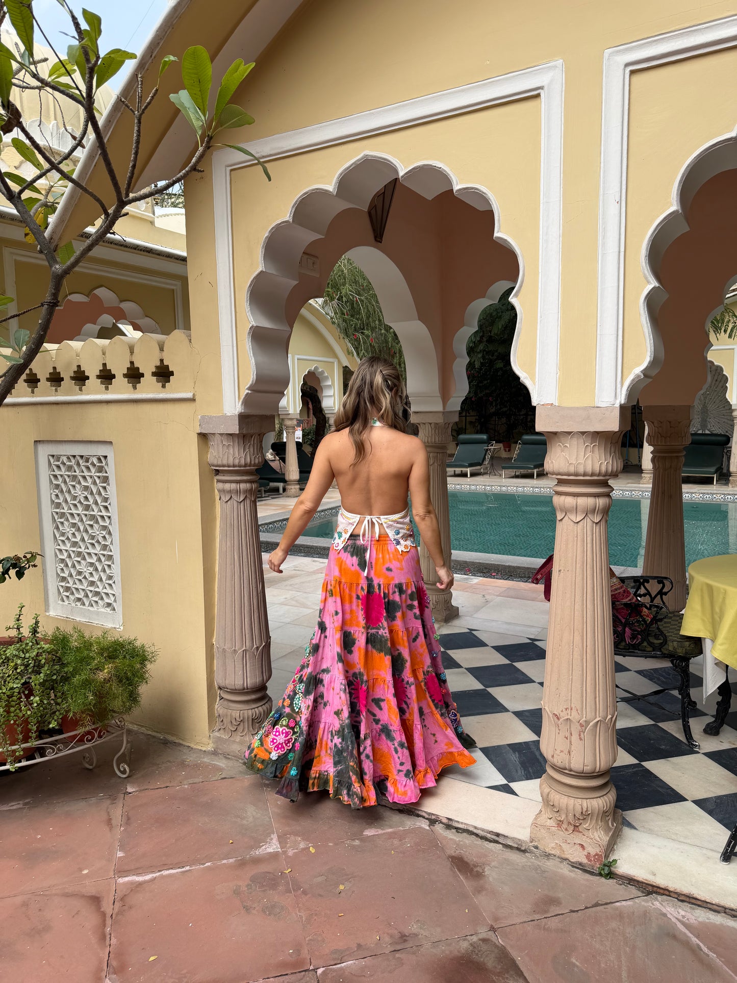 Gypsy Soul Ibiza Tie Dye Skirt