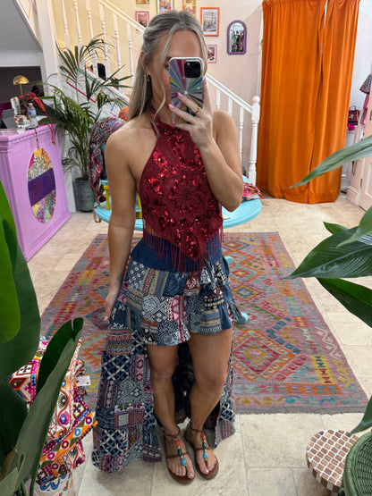 Patchwork Ibiza Skirt