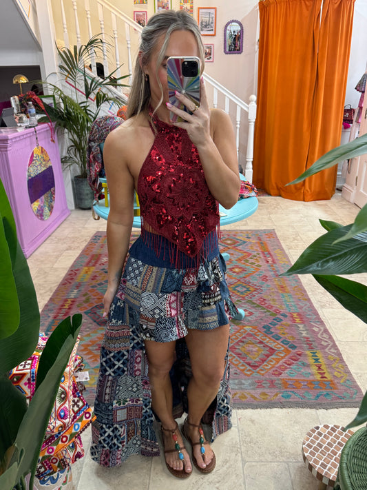 Patchwork Ibiza Skirt