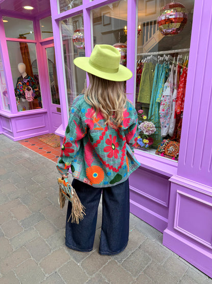 Suzani Kantha Shacket