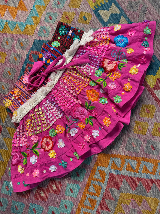 Gypsy Soul Mini Pink Skirt - 2