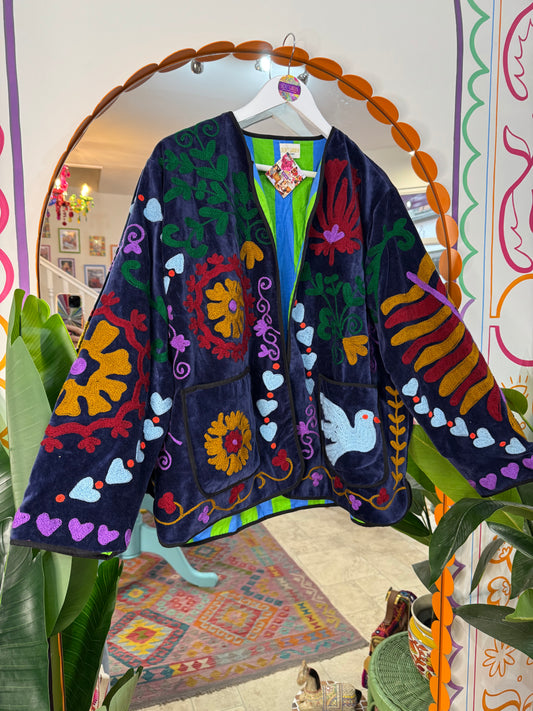 Velvet Peace Duster Jacket