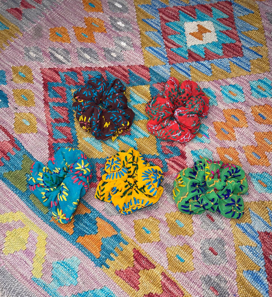 Phulkari Scrunchie