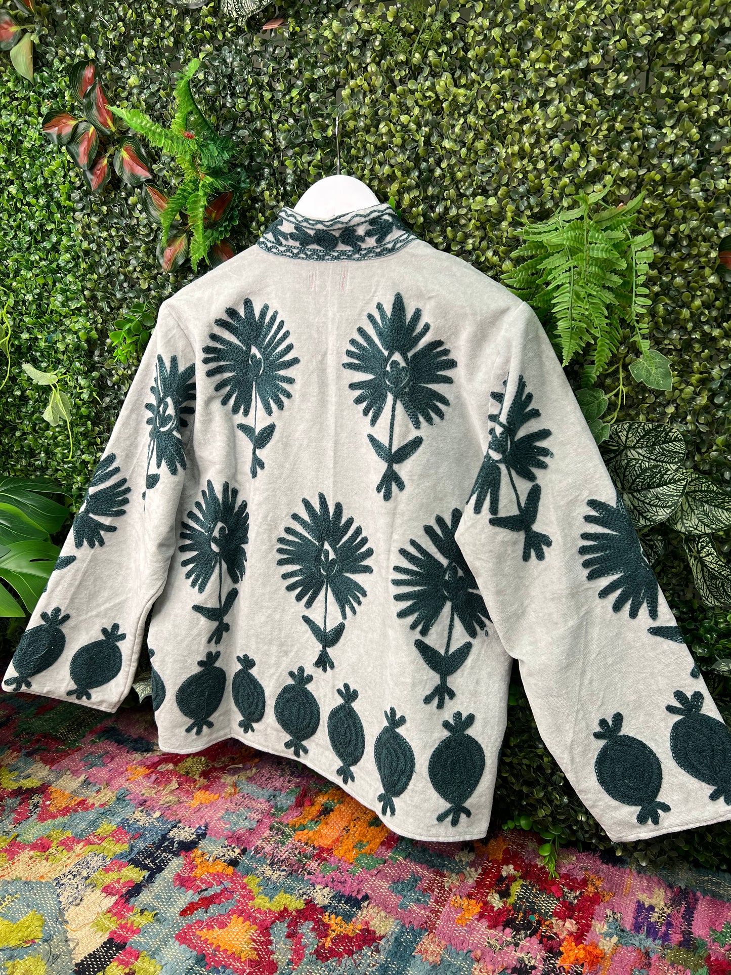 Velvet Suzani Duster Jacket