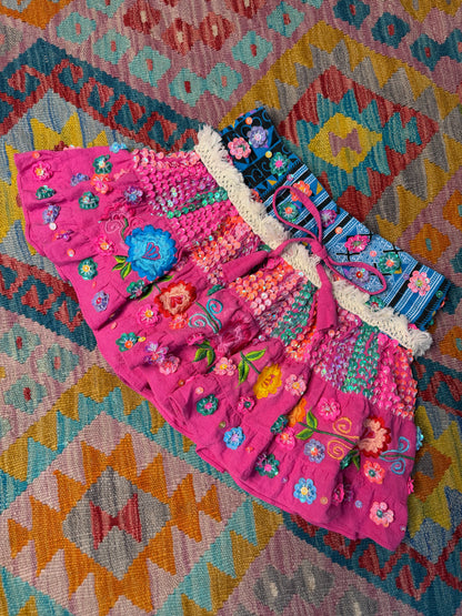 Gypsy Soul Mini Pink Skirts