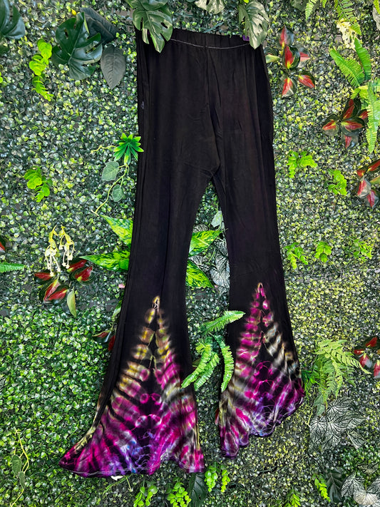 Tie Dye Flare - Black 2