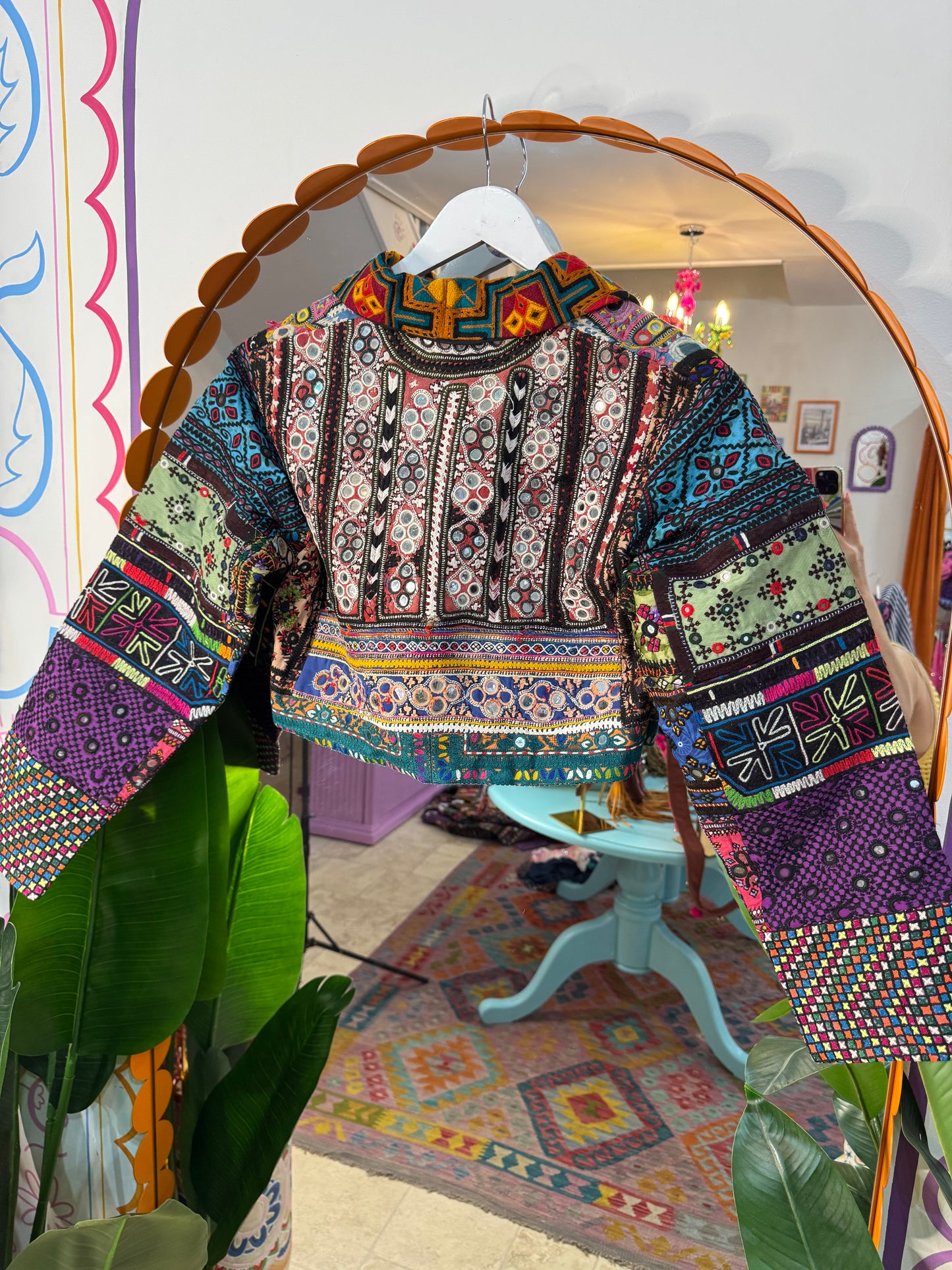 Jaipur Cropped Jacket SIZE UK 6-12