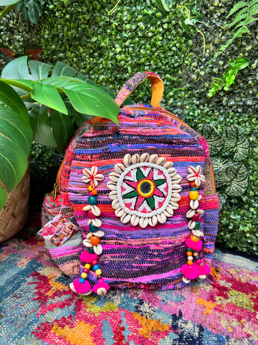 Rag Rug Backpack - 1