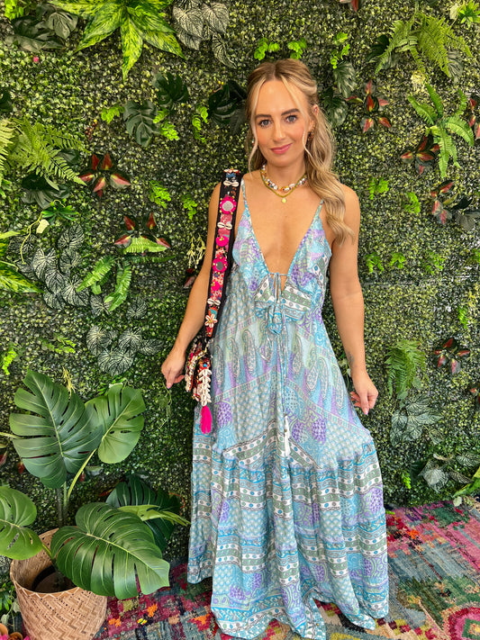 The Day Dream Dress - Blue & Purple 5
