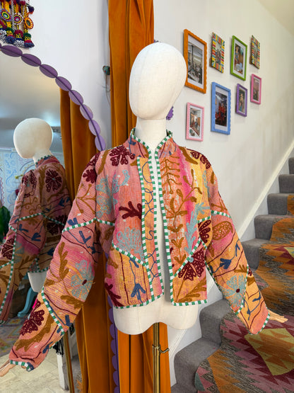 Blanket Kantha Jacket