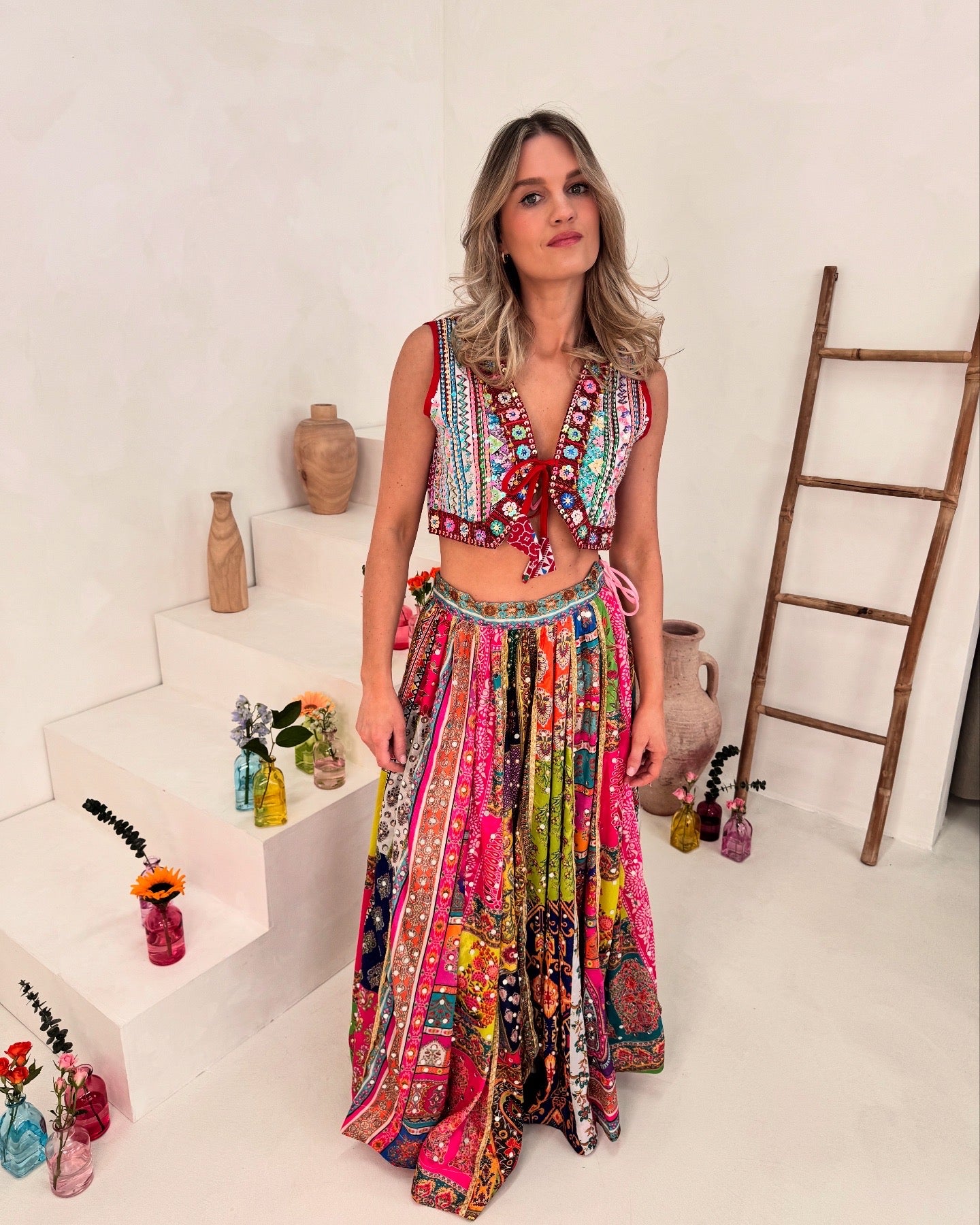 Pink City Skirt