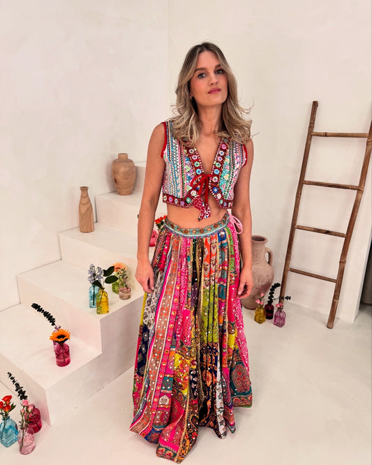 Pink City Skirt