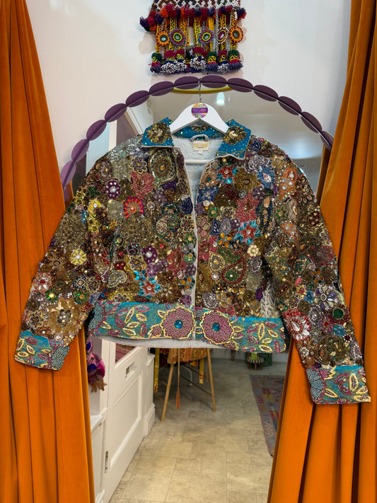 Vintage Bloom Jacket - UK 10-12