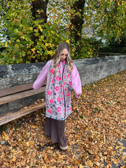 Phulkari Wool Scarf - 14