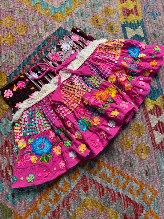 Gypsy Soul Mini Pink Skirt - 1