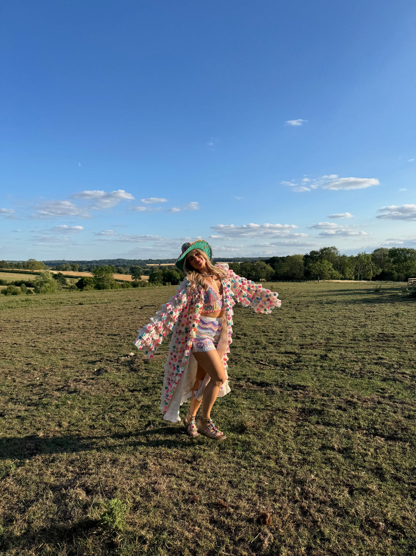 Gypsy Soul Maxi Ruffle Jacket