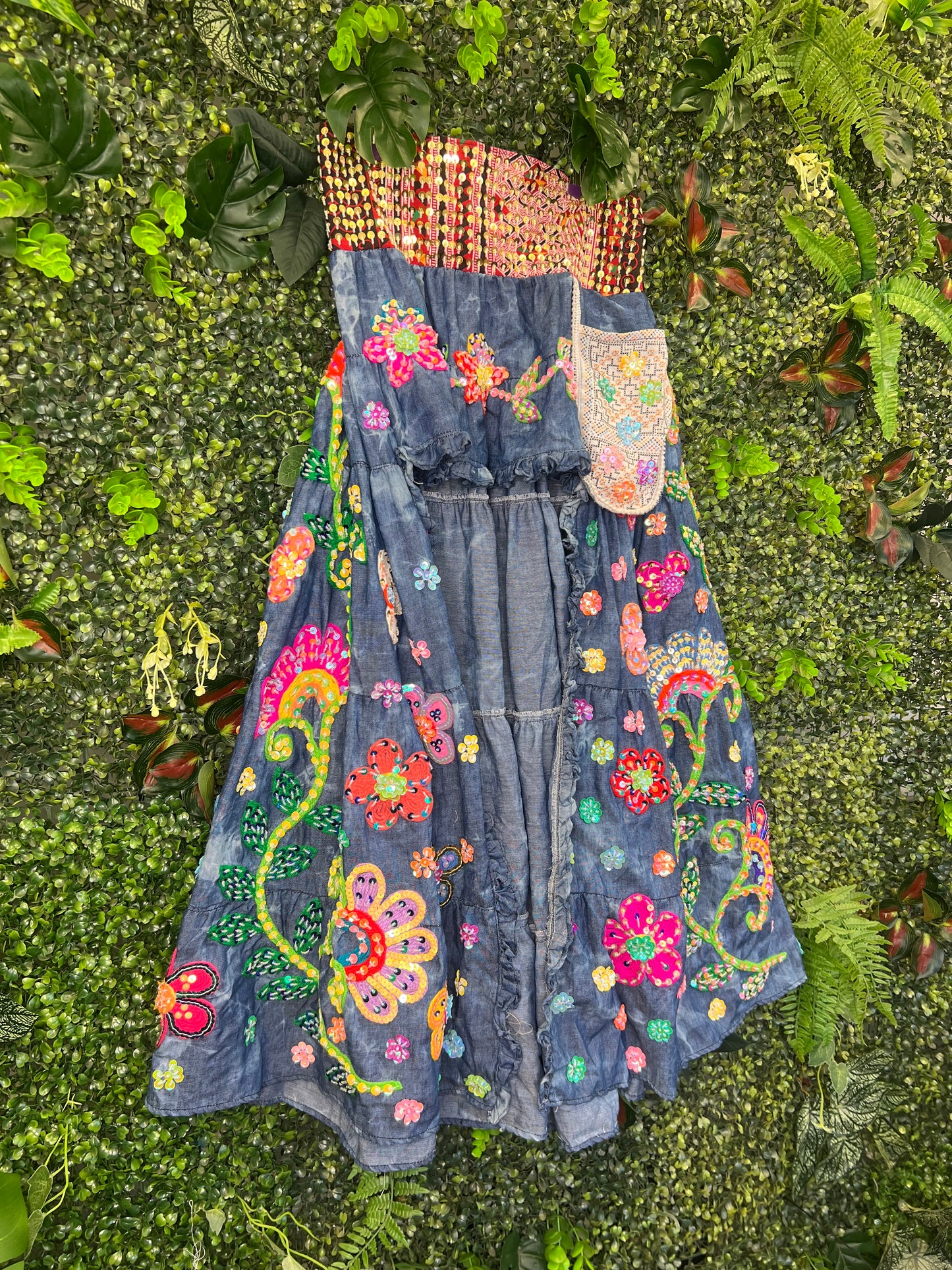 Gypsy Soul Ibiza Skirt Blue - 9