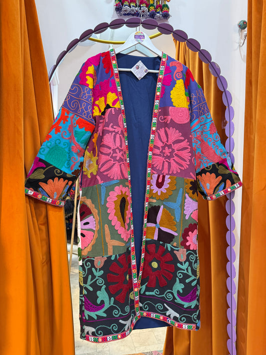 Suzani Kimono Long Jacket