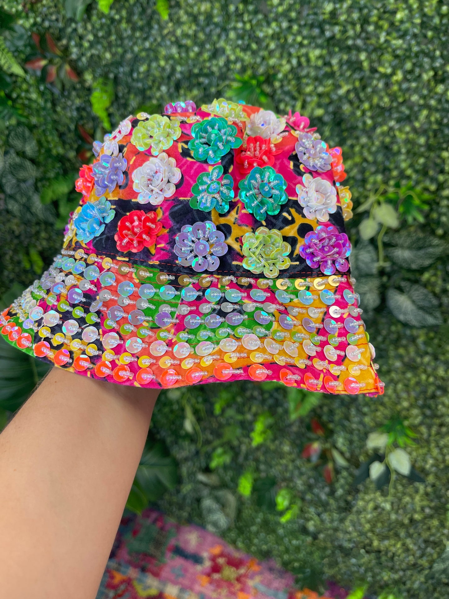 Sequin Bucket Hat - 52