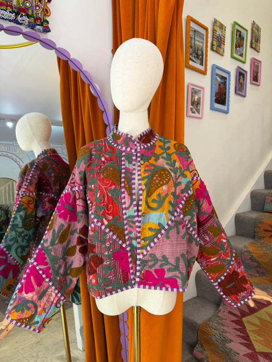 Blanket Kantha Jacket - 7