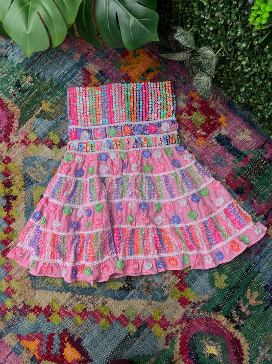 Gypsy Soul Dress in Pink - 4