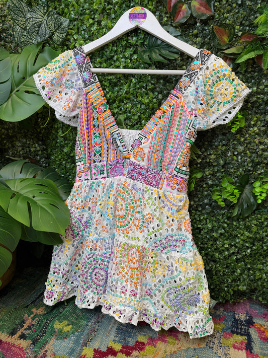 Gypsy Soul Tassel Broderie Anglaise Top 5