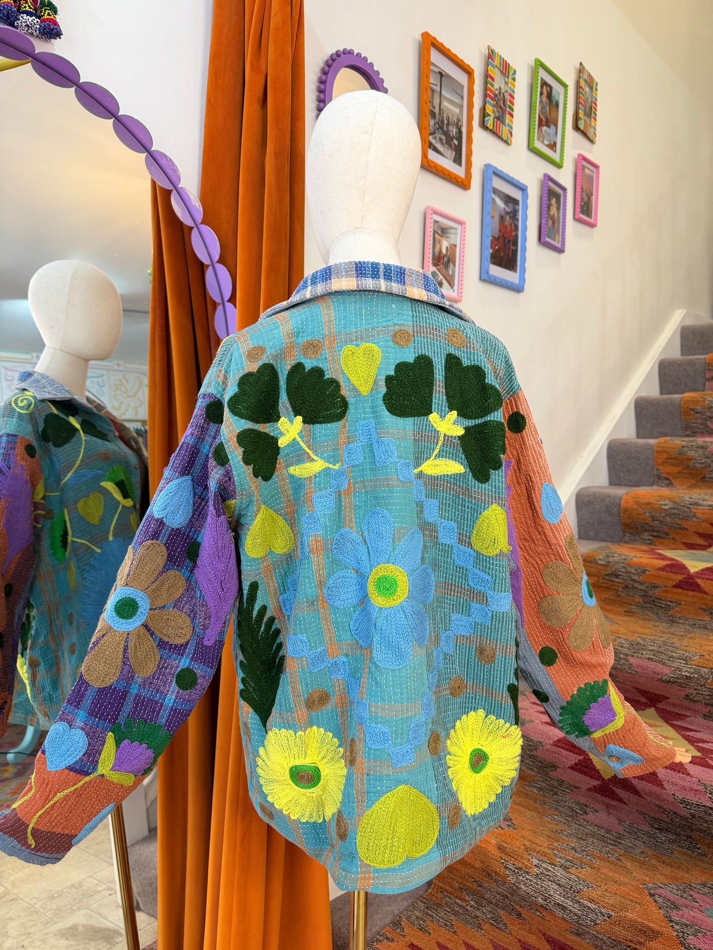 Suzani Kantha Shacket