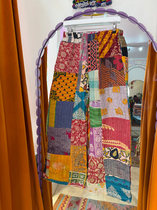 Blanket Kantha Trousers - 8 - UK 12