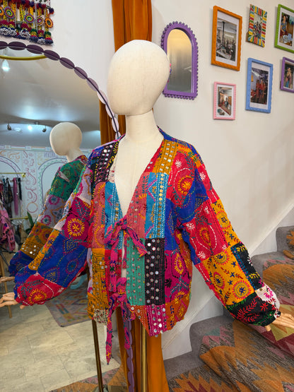 Phulkari Cardigan - 1
