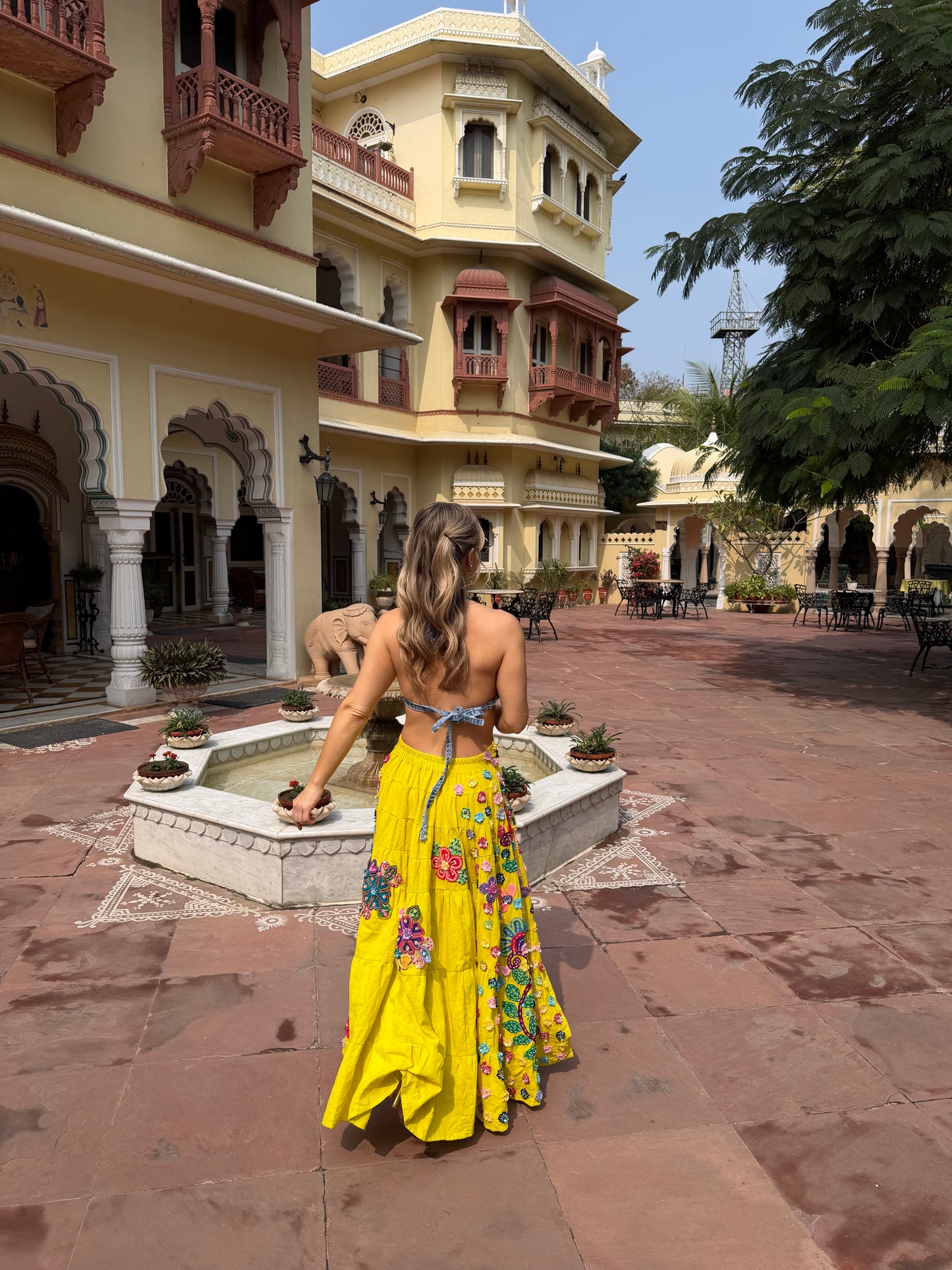 Gypsy Soul Ibiza Skirt in Yellow