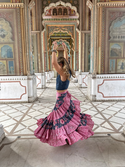 Frida Maxi Wrap Skirt