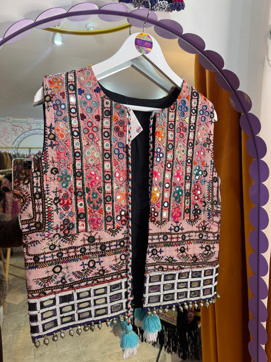 Vintage Embellished Waistcoat
