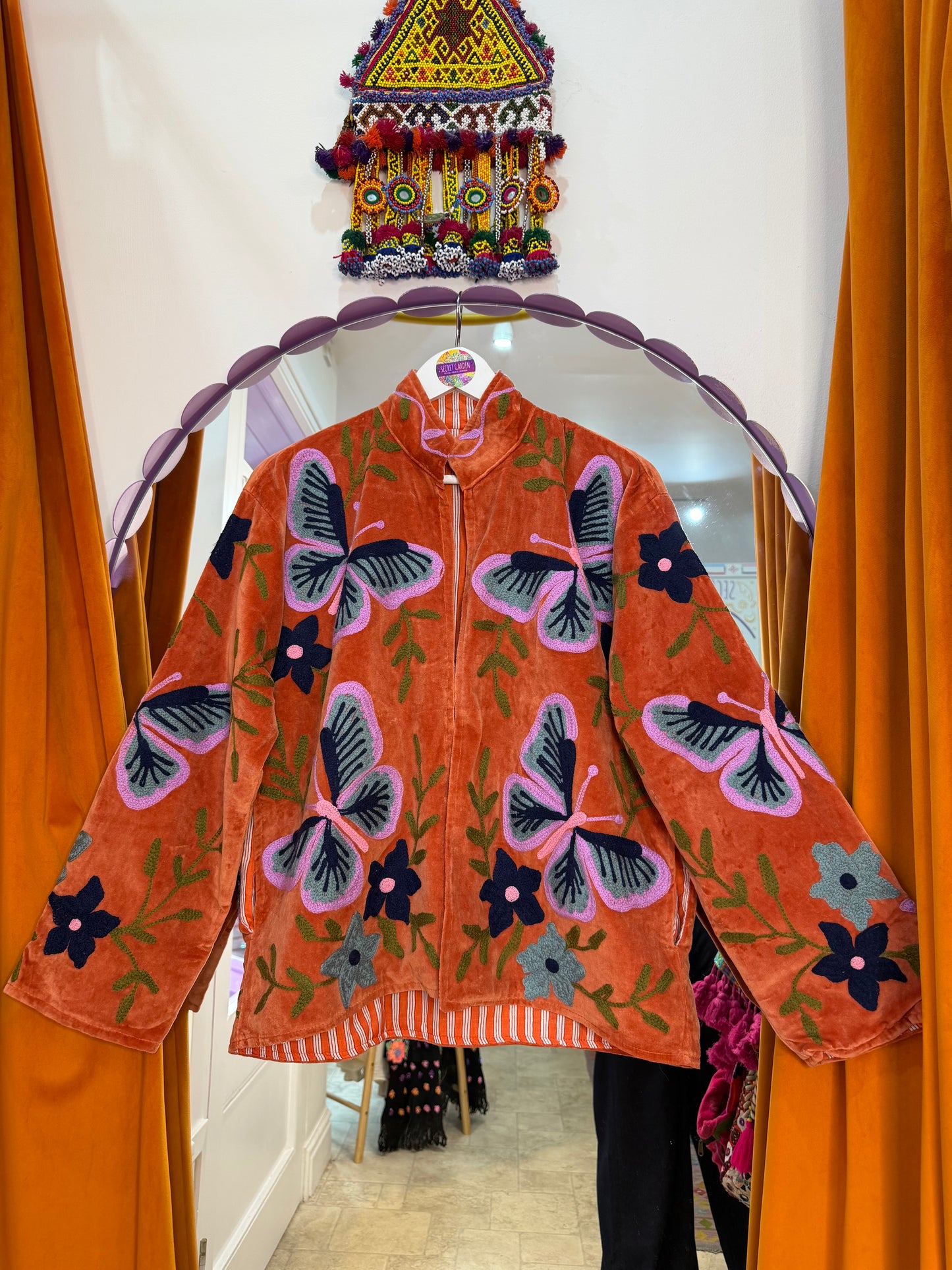 Velvet Butterfly Jacket