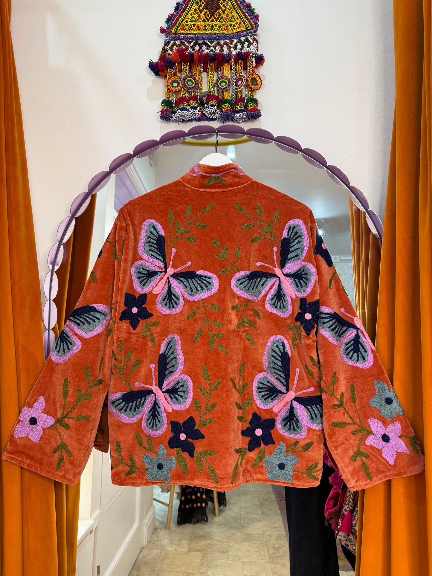 Velvet Butterfly Jacket