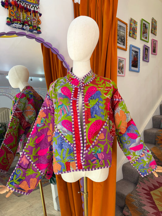Blanket Kantha Jacket - 8
