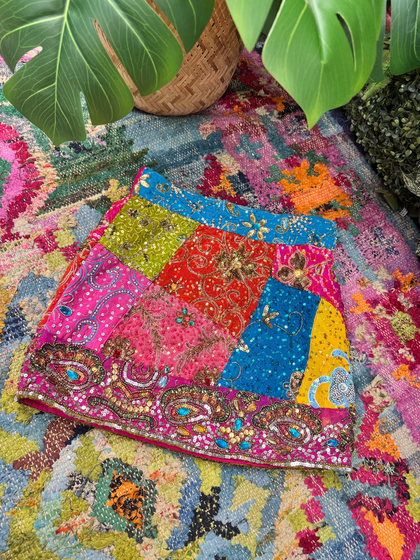 Vintage Embellished Skirt