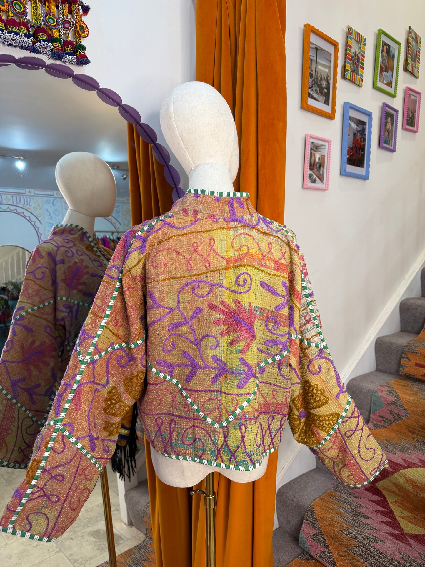 Blanket Kantha Jacket