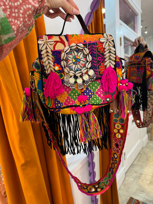 Havana Satchel Tassel Bag - 1