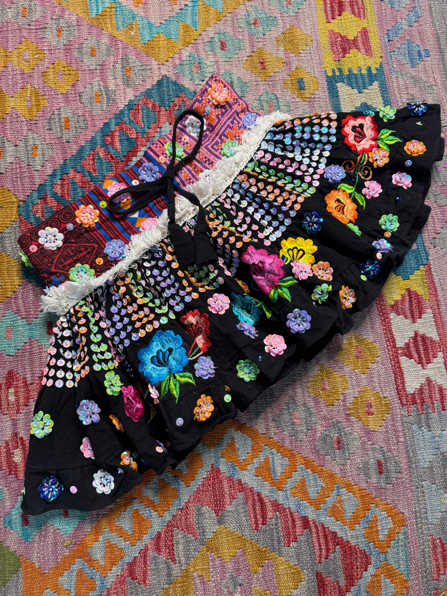 Gypsy Soul Mini Black Skirt - 6