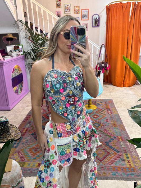 Gypsy Soul Denim Top