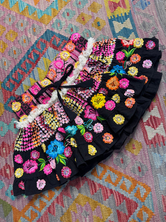 Gypsy Soul Mini Black Skirt - 1