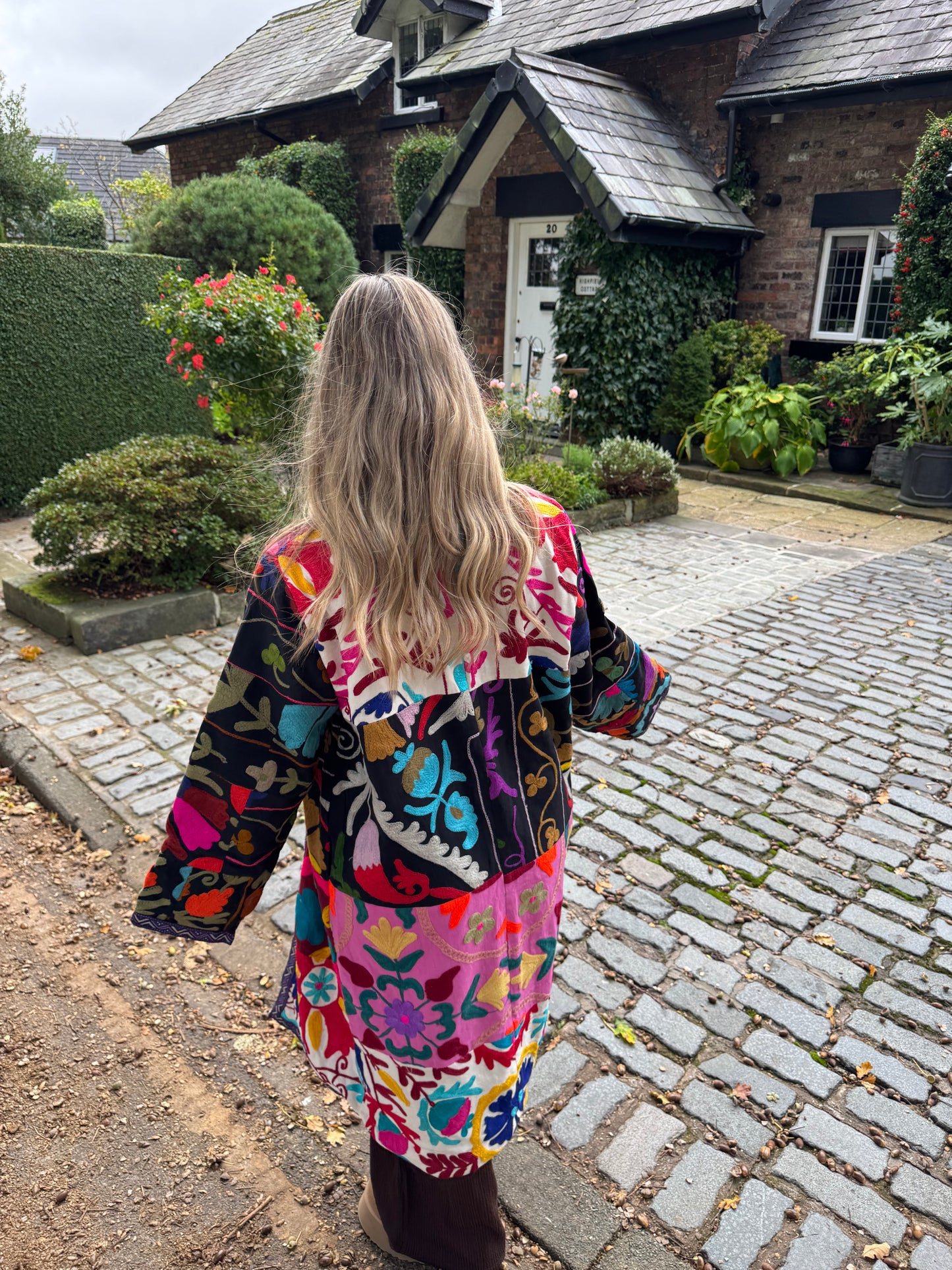 Suzani Kimono Long Jacket