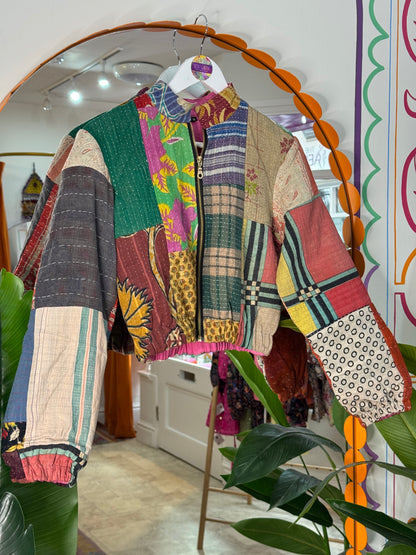 Blanket Kantha Bomber - 4