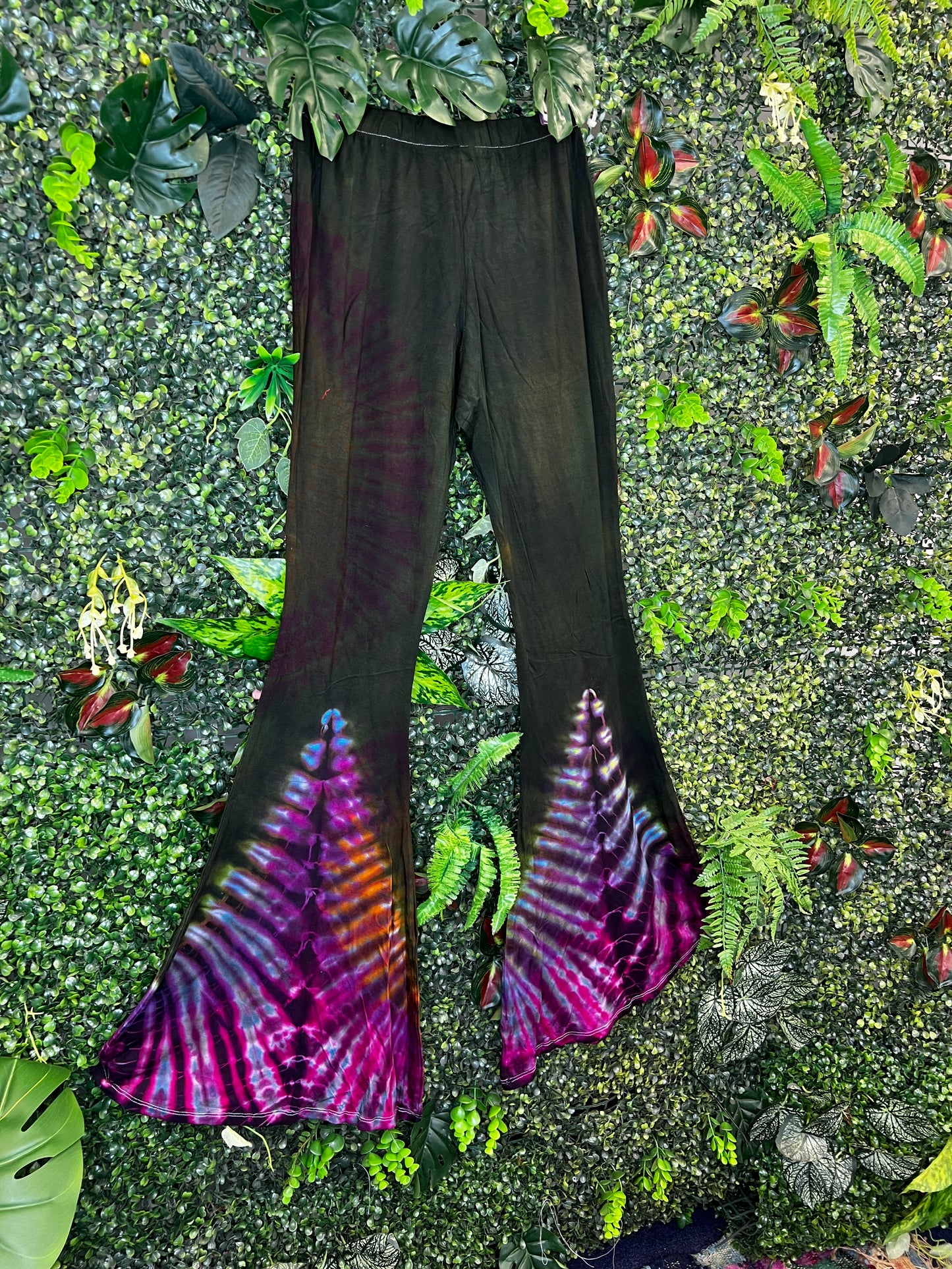 Tie Dye Flare - Green 4