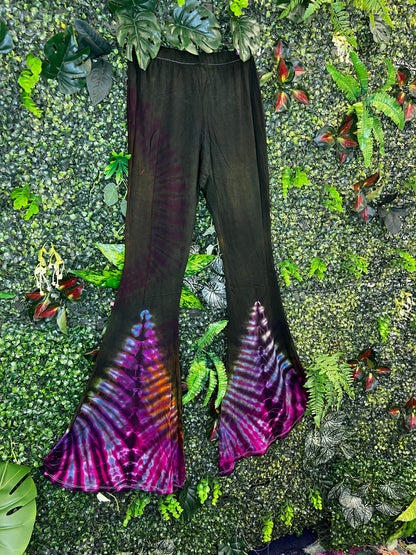 Tie Dye Flare - Green 4