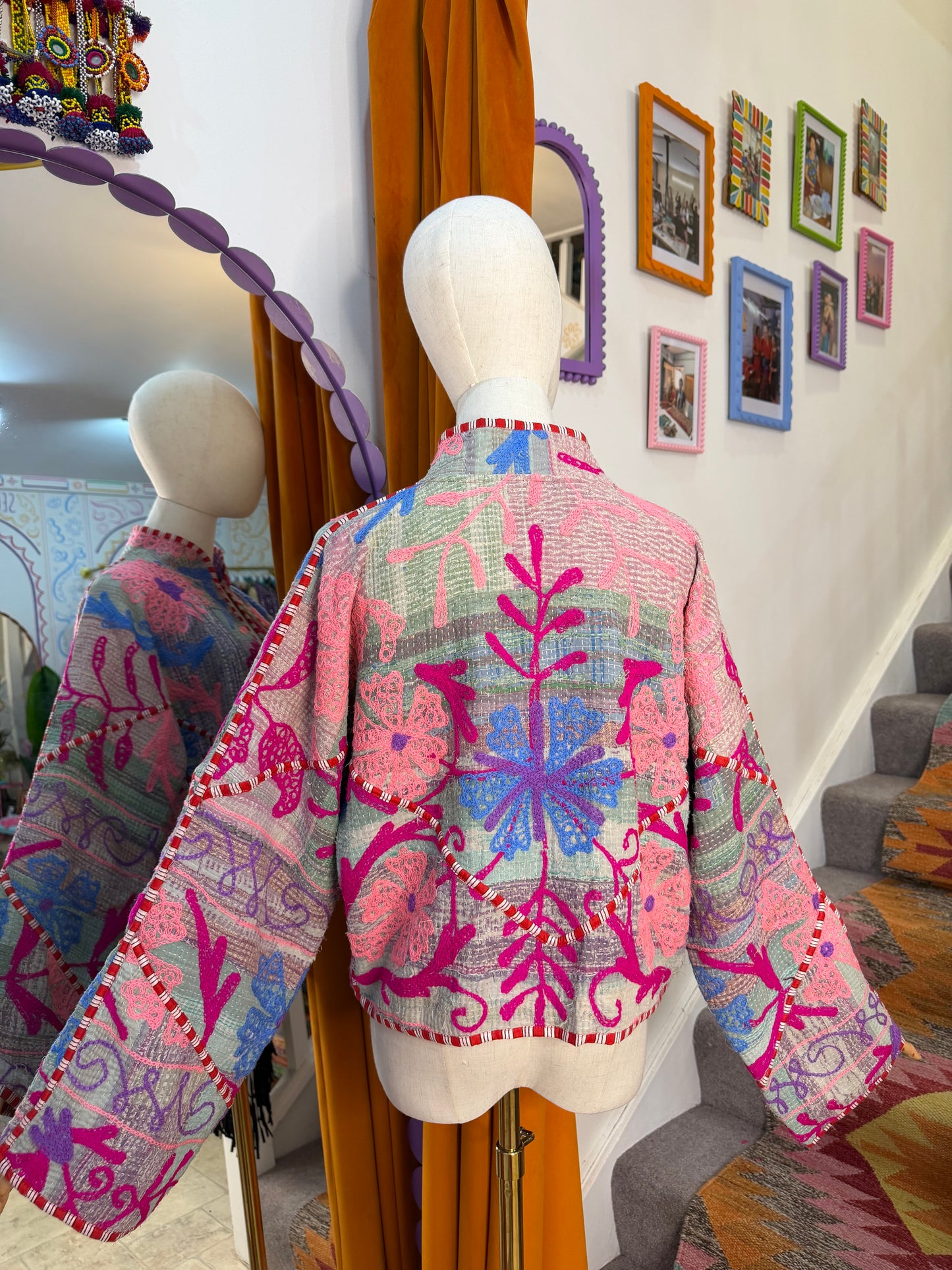 Blanket Kantha Jacket