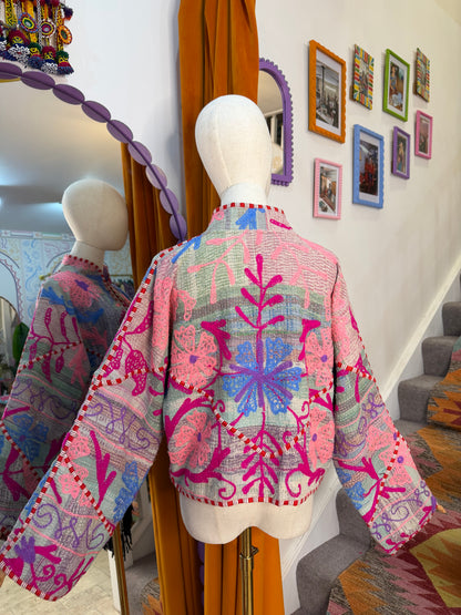 Blanket Kantha Jacket