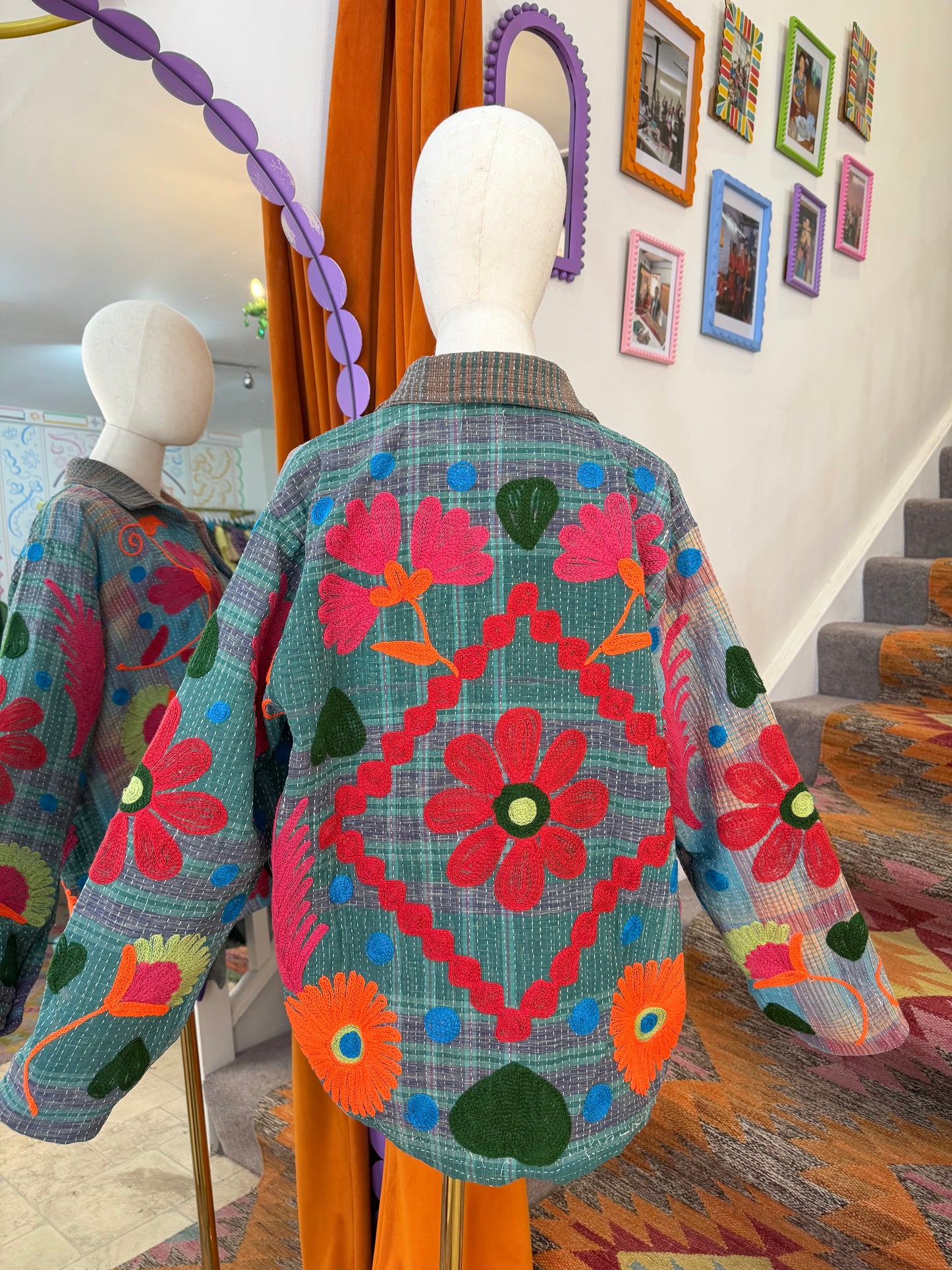 Suzani Kantha Shacket