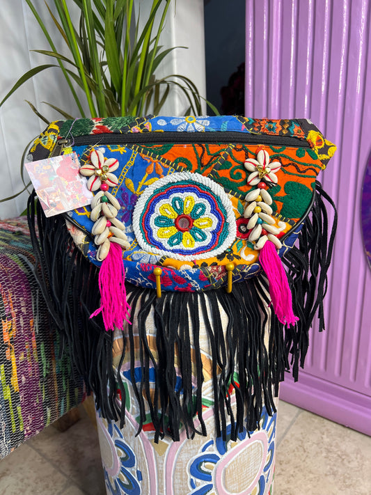 Boho Black Bumbag - 18